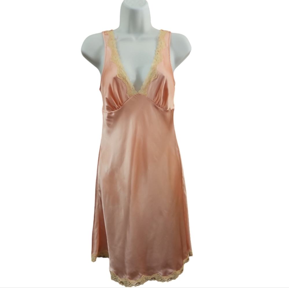 Vintage Victoria's Secret - Satin Slip Nightgown - XS